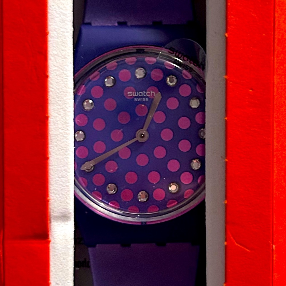 Swatch Purple Watch